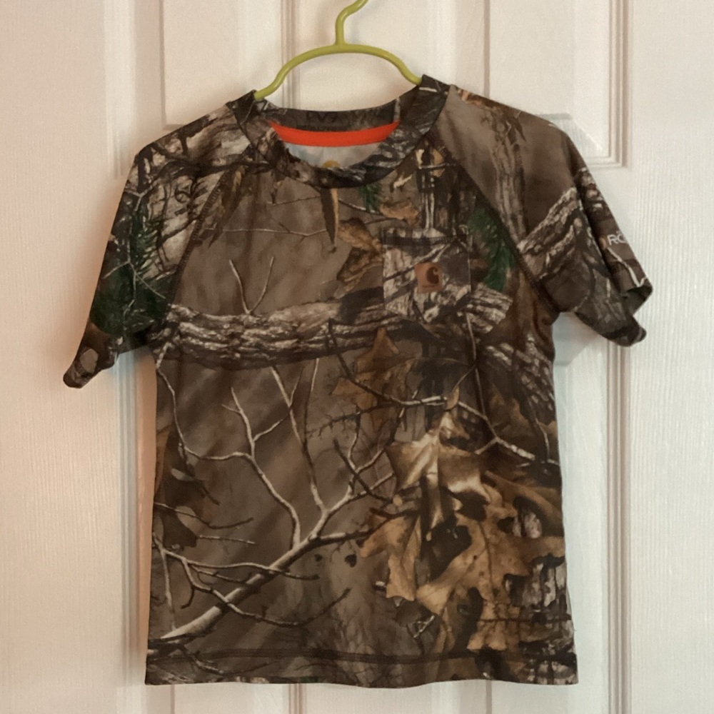 Kids Carhartt Camo Shirt*crossposted*